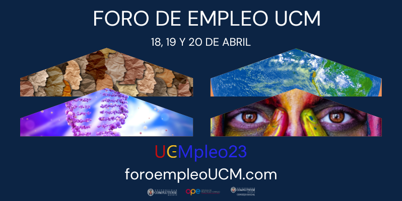 AVISO ALUMNADO: Foro de Empleo UCM (18,19 y 20 de abril)